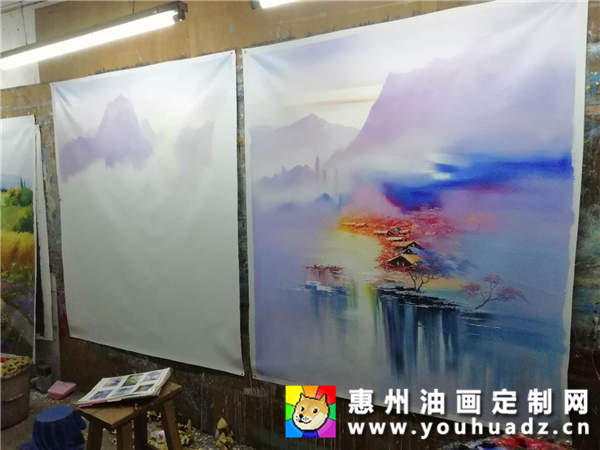 手绘油画